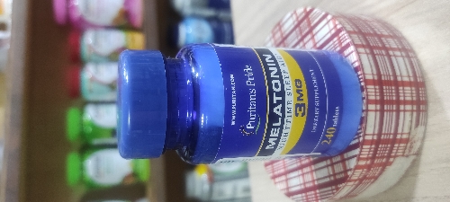 MELATONIN 3MG 240 TABLETAS PURITANS PRIDE