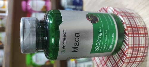 MACA 4800mg 120 CAPSULAS HORBAACH