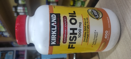 FISH OIL OMEGA 3 1000Mg 400 SOFTGELS KIRKLAND