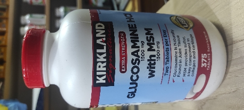 GLUCOSAMINE CON MSM 375 CAPSULAS KIRKLAND