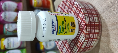 ASPIRINA EQUATE 81MG 250 CAPSULAS