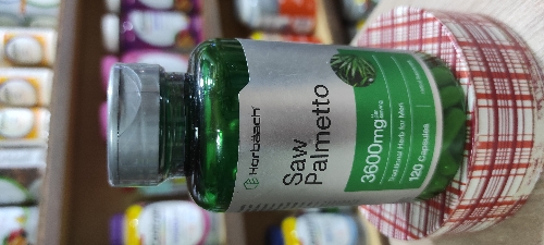 SAW PALMETTO 3600Mg 120 cáps HORBAACH