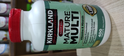 MATURE MULTI + 50 AÑOS  400 TABLETAS KIRKLAND