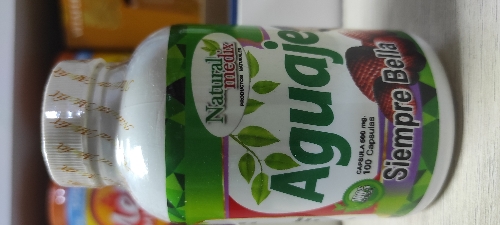 AGUAJE SIEMPRE BELLA 100 CAPS 500Mg