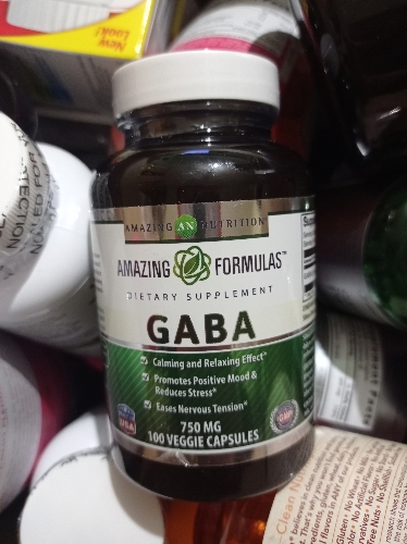 GABA 750MG 100 CAPSULES AMAZING FORMULAS
