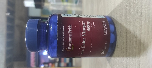 APPLE CIDER VINEGAR 600Mg PURITANS PRIDE