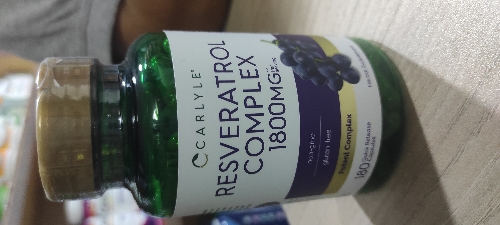 RESVERATROL COMPLEX 1800MG 180 CAPSULAS CARLYLE