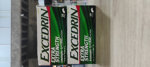 EXCEDRIN EXTRA STRENGTH 300 CAPSULAS
