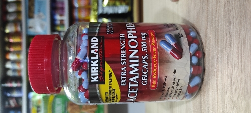 ACETAMINOFÉN GELCAPS 500MG