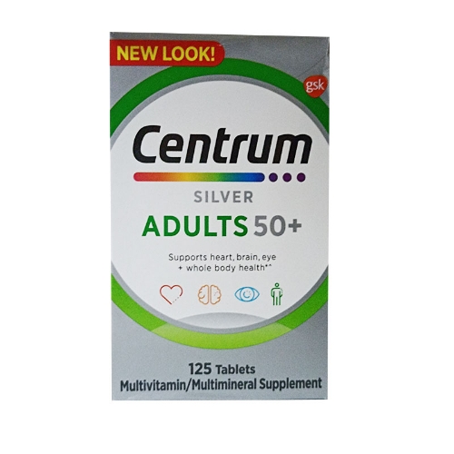 CENTRUM SILVER +50 125 CÁPSULAS