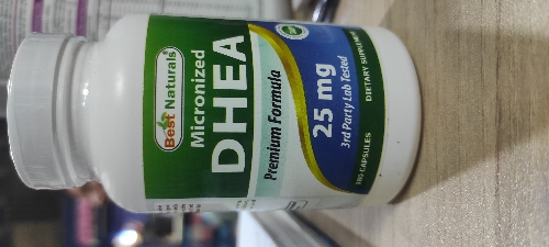 DHEA 25 MG 180 CAPSULAS BEST NATURALS