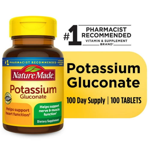 POTASSIUM 99 mg 100 cápsulas Nature Made