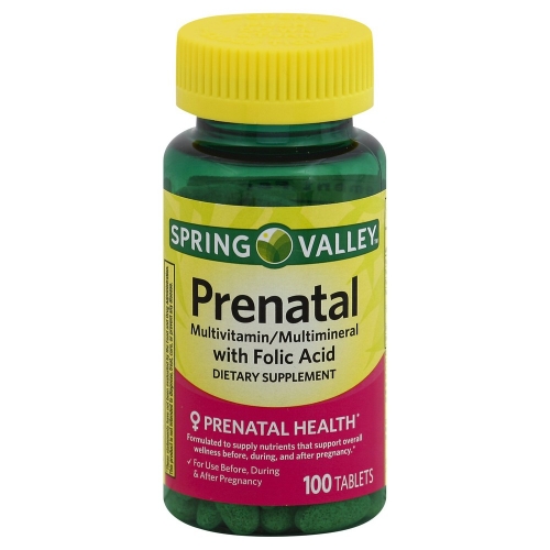 PRENATAL 100 cápsulas spring valley