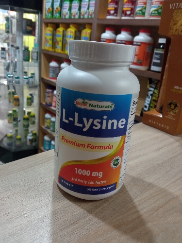 L-lysine 1000mg 180 tabletas