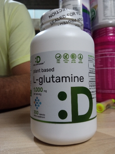 L-glutamine 300 cápsulas 1000 mg deal supplement