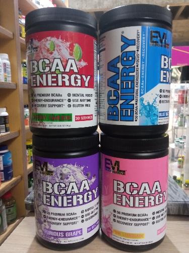 Bcaa ánimo energy 30 servicios EVLUTIONNUTRITION
