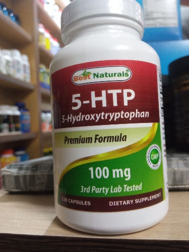 5-htp 100mg 120 cápsulas Best naturals