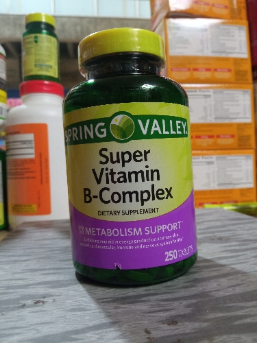Super vitamin b complex 250 tabletas