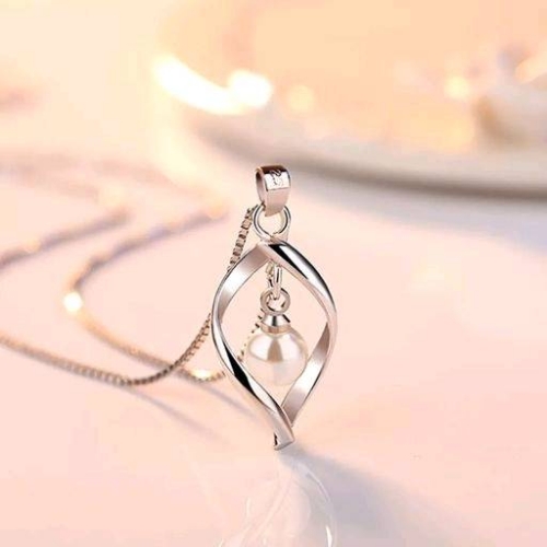 Collar en Plata de Ley 925 Perla