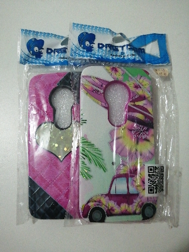 Case dama diseño alto relieve Moto E5 Play GO