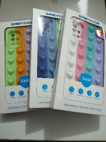 Case pop it corazon A51