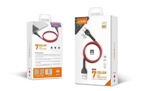 CABLE iPhone LS482 LONIO 2Mtrs.