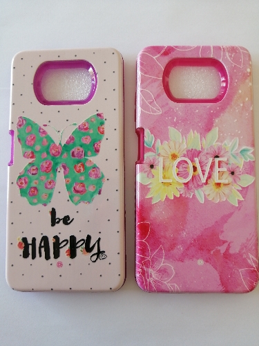 Case dama diseño alto relieve Poco x3