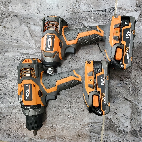 Taladro recargable Ridgid