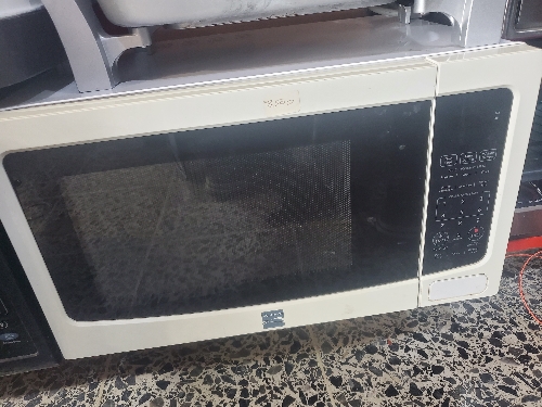 Microhondas kenmore blanco
