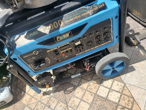 Planta eléctrica Dual flue 12000 watts