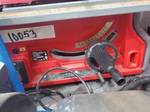 Sierra de mesa craftsman xl