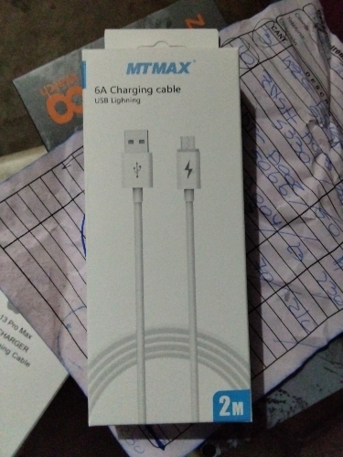 Cable iPhone tipo USB a linghtning 2 metro