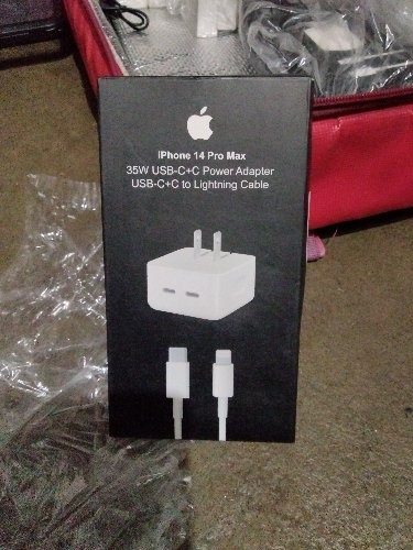 Cargador de iPhone tipo c de 35w