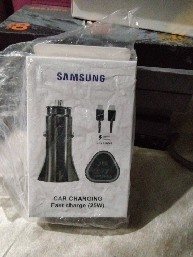 Cargador Samsung de 25w para carro