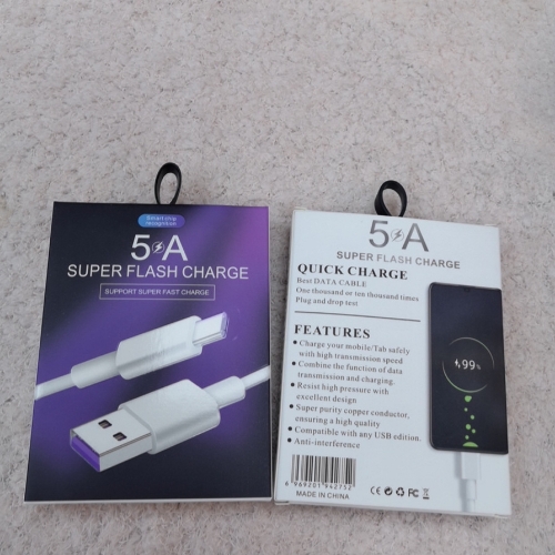 Cable para cargar tipo C y apple