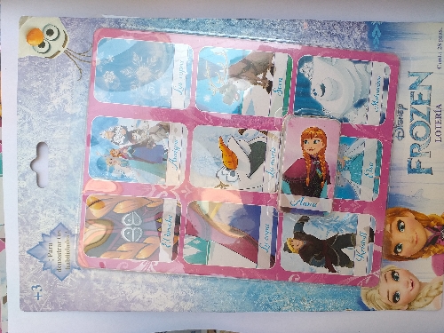 Lotería frozen lt64
