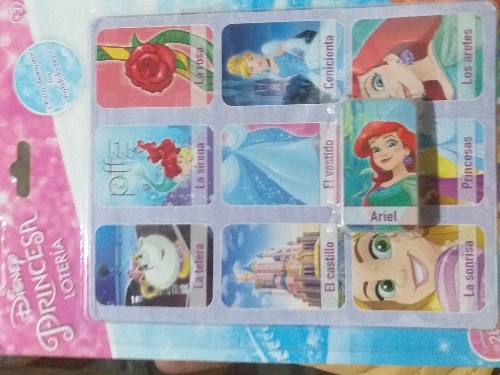 Lotería princesas lt67