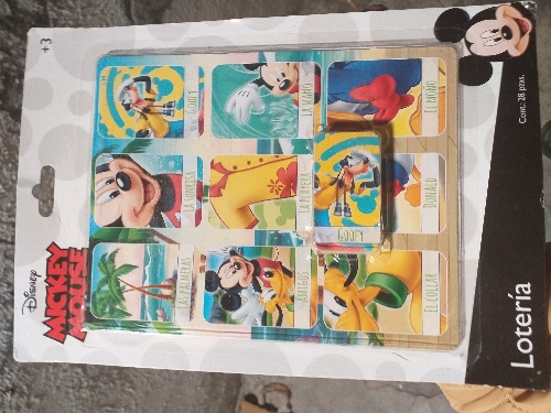 Lotería mickey mouse lt65