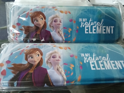 Lapicera metálica frozen