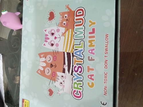 Cristal  mud  cat family h855 slime