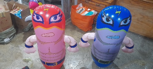 Inflable luchador t742