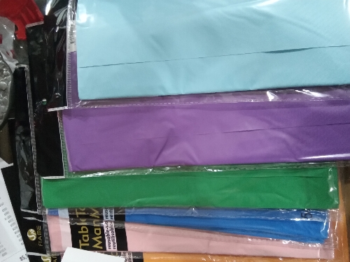 Mantel liso de colores 22165