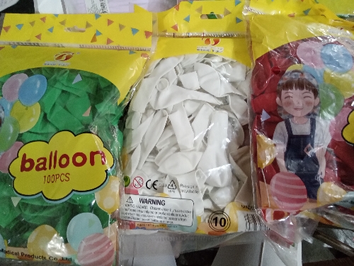 Bolsa de globo c/100 pcs