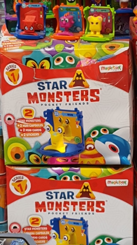 Monsters star sobre grande