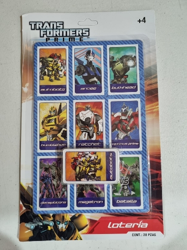 Lotería transformers lt22