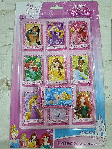 Lotería princesas lt41