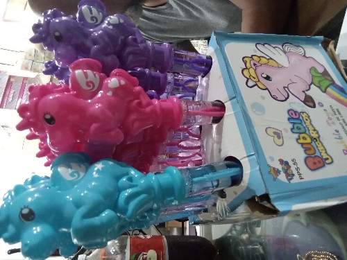 Burbuja Unicornio Sonaja grande PPS55