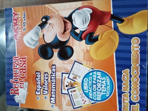 MICKEY REFUERZO EN CASA