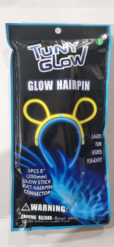 Glow hairpin 12 pack
