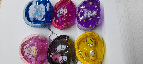 MONEDERO KITTY TRANSPARENTE